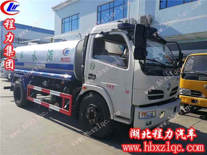 湖北程力灑水車(chē)是如何作業(yè)的？
