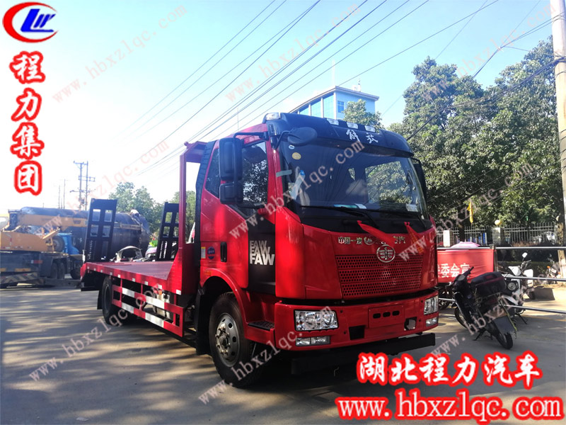 程力集團解放J6平板運輸車，助你財富翻倍，盆滿缽盈
