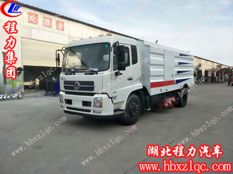 程力集團(tuán)東風(fēng)天錦掃路車，高能優(yōu)質(zhì)上檔次，您值得擁有！