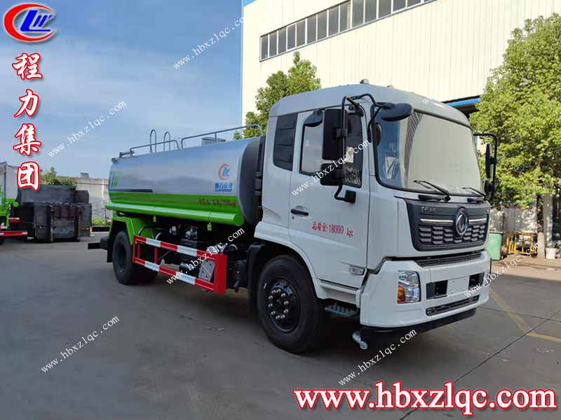 程力集團東風(fēng)天錦灑水車重拳出擊，支持荊州市政建設(shè)工程